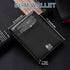 GSG Mens Slim Bifold Wallet, Genuine Leather Wallet, RFID Blocking Wallet With 1 ID Window 10 Cards Holders Mens Front Pocket Wallet With Gift Box...