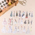 80Pcs Vintage Washi Stickers for Scrapbooking Supplies, People Scrapbook Stickers for Journaling, Junk Journal Bullet Kit Adults Friends Clearance...