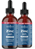 Liquid Zinc Drops for Adults & Kids by NEW AGE, Zinc Sulfate for Immune Support, Vegan, Non-GMO & Gluten Free, 60 Day Supply, 2-Pack...
