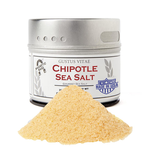 Chipotle Sea Salt | Authentic Artisanal Sea Salt | All Natural, Non GMO Seasoning | Hand Crafted in Small Batches | Made in USA | GLP-1 Friendly |...