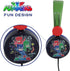 PJ Masks Over The Ear Headphones HP1-01057 | Soft and Cushioned Ear Pieces to Fit Any Size, Adjustable Headband Headphones, Great Sound, Volume Li...