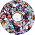 Crystal Beads for Jewelry Making Natural Chip Stone Beads 400pcs Gemstone Crystal Beads for Bracelets Making Kit Rock Bead Bulk Hole Drilled DIY N...