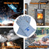 Welding Gloves 16 Inches, 932? Heat Fire Resistant Leather Welding Gloves for Tig/Mig/Stick, Mitts for BBQ/Oven/Grill/Fireplace/Furnace/Stove/Anim...