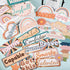 Affirmation Station Boho Bulletin Board Decorations Set,Groovy Classroom Cutouts Decor,Inspirational Positive Bulletin Board Retro Classroom Wall ...