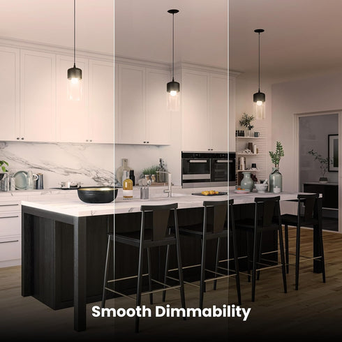 Feit Electric ST19 Vintage Edison LED Light Bulb, 60W Equivalent, Dimmable, 5000K Daylight, 800 Lumens, E26 Base, Retro Filament Light Bulbs, 15,0...