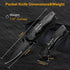 Mens Gifts, Multitool Pocket Knife, Gifts for Men Husband, Father's Day Birthday Gifts, Utility Knife Folding Tactical Knife With Blade, Plier, Sc...