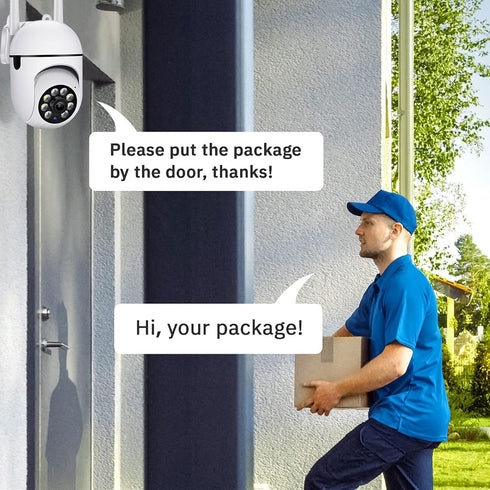 Indoor Security Camera 1080P, Security Security Camera Outdoor Indoor, HD Night Vision,Twoway Dialogue,Motion Tracking, Pet Camera for Home Shop...