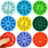 Math Fidget Spinner,Math Fact Fidget Spinners,Math Multiply and Divide Fidget Spinner,Math Fidget Spinner Toy, Perfect for Math Learning Multiplic...