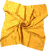 Shanlin Floral Pattern Solid Color Silk Feel Square Scarves (27.5"X27.5")...