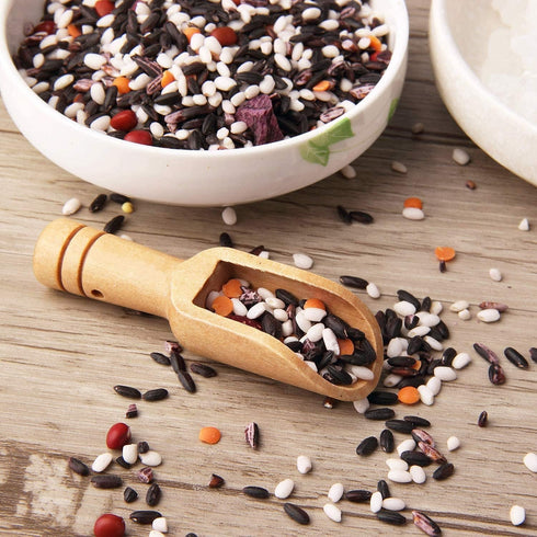 Arroyner 20 PCS Mini Wooden Spoon Mini Bamboo Spoons Small Bath Salt Spoon Small Spice Spoons for Sugar Scrubs, Spices, Bath Salts, Cooking...