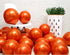 Metallic Orange Balloons, 50pcs 12 inch orange balloons, Double layer orange burnt balloons are more durable, suitable for wedding, birthday party...