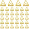 Eersida 60 Pieces Table Number Holder Place Samll Triangle Shape Name Numbers Table Photo Picture Holder Stand Clip for Wedding Baby Shower Party,...