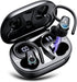 Wireless Earbuds, 2023 Bluetooth Headphones 5.3 Sport, 50H Ear buds with Earhooks, Dual LED Display Bluetooth Earbuds, Deep Bass Stereo Noise Canc...