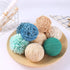 9pcs 3.5Inch Fall Decorative Ball Orb Rattan Ball Rattan Woven Orbs Spherical Bowl and Vase Filler for Home Party Wedding Display Decor Props...