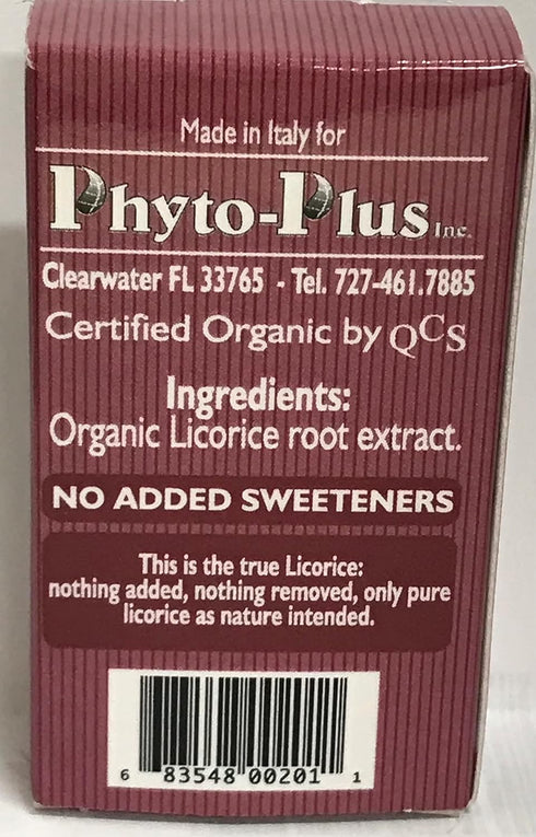 Zagarese 100% Organic Licorice, Original, 0.88 Ounce Flip Top Box...