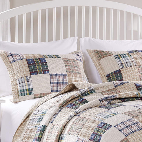 Greenland - GL-1304ES Oxford Standard Sham-Multi, Multicolor...