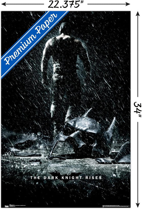 Trends International DC Comics Movie The Dark Knight Rises - Bane Wall Poster, 34L x 22.4W, Premium Poster & Clip Bundle...