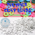 4000 Pcs White Clay Beads for Bracelets Making, Polymer Spacer Flat Beads DIY for Jewelry Necklace Earring Making Kit, Preppy Aesthetic Heishi Hes...
