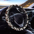 Car Steering Wheel Cover Brown Cow Floral Anti Slip Steering Wheel Protector for Car 14.5-15 inch, Non Slip Breathable Odorless Car Accessories, B...