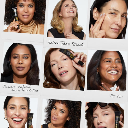 LAURA GELLER NEW YORK Better Than ‘Block Skincare-Infused Serum Foundation with Broad Spectrum SPF 50+, Sand...