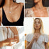 Sanfenly Gold Jewelry Sets for Women Gold Layered Necklaces Chain Bracelets Knuckle Rings Gold Jewelry for Valentine Anniversary Birthday Gift...