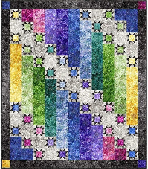 Aurora Nights 2 Quilt Pattern by Bound To Be Quilting...