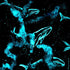 SpaceBeams Aquaris Glow in the Dark Paint (1.7 Fl Oz) Bright Aqua Glow (Light Blue/Turquoise), Non-Toxic, Water Based...