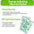 100Pcs 1 Gram Food Safe Desiccant Packs, Silica Gel Packets, Indicating Desiccant Moisture Absorbers for Storage...