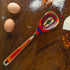 Totally Bamboo Baltique Marrakesh Collection 12-1/2" Wooden Slotted Cooking Spoon, Safe for Nonstick...