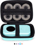Memoking T02 Hard Storage Case - Compatible with Phomemo D30, SUPVAN E10, NIIMBOT D11, JADENS D110 and More, with Zipper Mesh Pocket, Waterproof S...