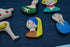 6pcs Fridge Magnets Set, 3D Resin Magnet Refrigerator Stickers, Cute Character Shaped Magnets Home Refrigerator Stickers Creative Cute Character S...