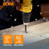 BORA BFB-009720 3/4" Dia Tempest Forstner Bit 3-1/2" OAL, Round 3/8" Shank for Wood Drilling Ideal for Cabinet Making and Fine Woodworking Project...