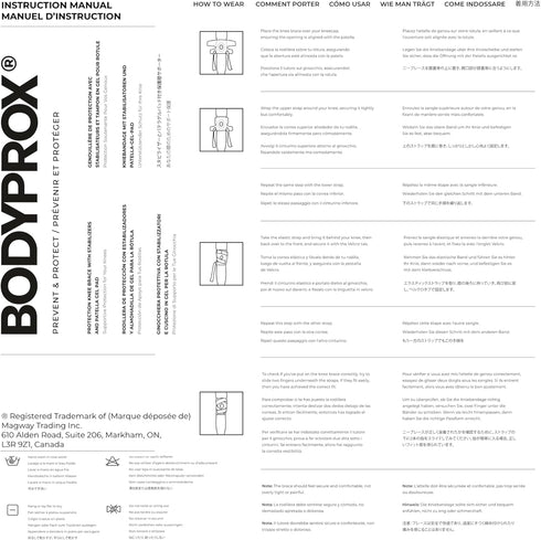 Bodyprox Knee Brace with Side Stabilizers & Patella Gel Pads for Knee Support...