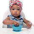 ChooMee Baby Suction Bowls & FlexiDip Learning Utensil Set, 4 CT Small, Aqua Green...