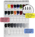 HG Art Concepts Painters Color Diary - 9x12 Spiral-Bound Acid-Free Color Swatch Book with 10 Pages for Acrylic or Oil Paint - Single...