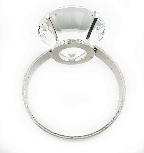 Acrylic Diamond Ring Bridal Napkin Ring Set of Six...