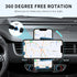 Wireless Car Charger Mount,MAX 15W Qi Fast Charger, Wireless Car Charger Air Vent, Automatic Clamping Phone Holder for iPhone 13/12/11//XS/XR/8, S...
