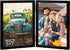 AEVETE 5x7 Picture Frames Double Hinged Wood Folding Photo Frames Vertical with Plexiglass Front, Black...