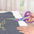 Titanium Coating Fabric Scissors, Professional Tailor Scissors, Ultra-Sharp Stainless Steel Blades, Ergonomic ABS Handle, 10.5 Inch, Rainbow&Purpl...
