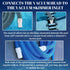 TonGass (2-Pack) 1-1/2" Pool Hose Cuff - Threaded Hose Cuff for Spiral Wound Swimming Pool Vacuum Hose - Connects the Vacuum Head to the Vacuum Sk...
