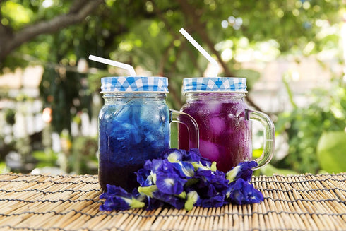Bluechai Butterfly Pea Flower Powder - Natural Blue Food Coloring - 100% Blue Matcha - Pure Powdered Butterfly Pea. Perfect for Beverages, Cakes a...
