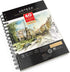 ARTEZA Mixed Media Sketchbook, 5.5 x 8.5 Inches, Pack of 1, 60 Sheets, Micro-Perforated Spiral-Bound Paper Pad for Wet and Dry Media...