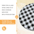 BooginHead SplatMat 52" Extra Large Waterproof Floor Mat for Under High Chair, Marble Swirl...