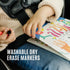 Kids Travel Educational Activity Book with Washable Markers - Car and Airplane Activities, Learning Toys for Toddlers- Search and Find, Reusable S...
