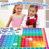 Multiplication Chart Puzzle,21" x 21" Multiplication Game Table for Kids Ages 7+, Math Game Math Manipulatives Learning Educational Toy - 1st,2nd,...