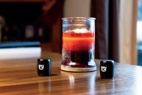 Kuryakyn 2204 Sidekix Mini Speaker: Wireless Audio Speakers with Bluetooth, Remote Shutter, Satin Black...