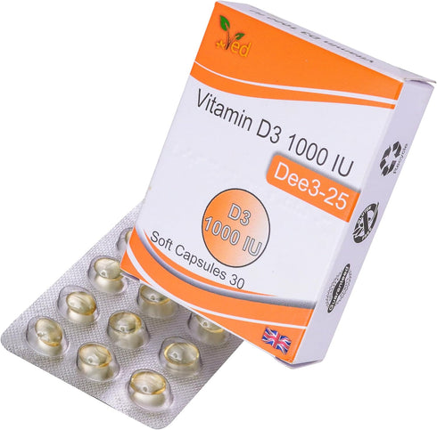 VED Vitamin D3 1000 IU SOFTGEL (15X2)...