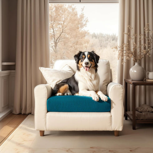 SUBRTEX Couch Slipcover RV Seater Slip Loveseat Stretch Durable Sofa Cushion Cover Spandex Elastic Furniture Protector for Settee Seat for Replace...