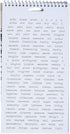 Tim Holtz Idea-ology Chitchat Word Stickers, Black and White Matte Cardstock, 1088 Stickers, TH92998, 1/8"...