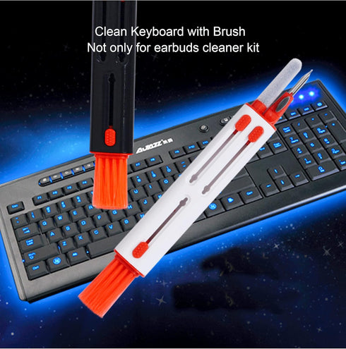 Cleaner Kit Compatible with Airpod Pro 1st 2nd 3rd Generation, Airpods Cleaning Kit and Keyboard Brush Gen 3 2 1, Pen Ear Bud Cleaning Tool for Sa...